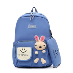 Large Capacity Tooling Backpack Retro Schoolbag