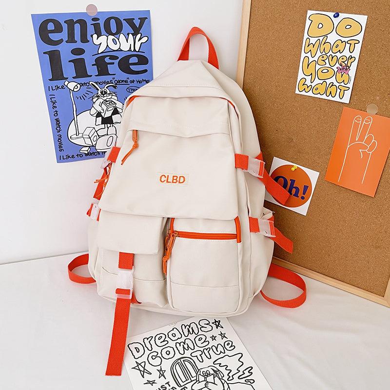 Casual Large Capacity Backpack Student School Bag