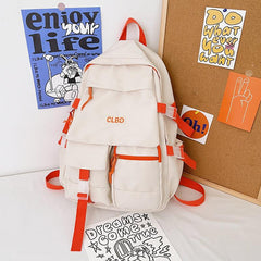 Casual Large Capacity Backpack Student School Bag