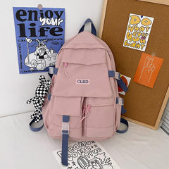 Casual Large Capacity Backpack Student School Bag