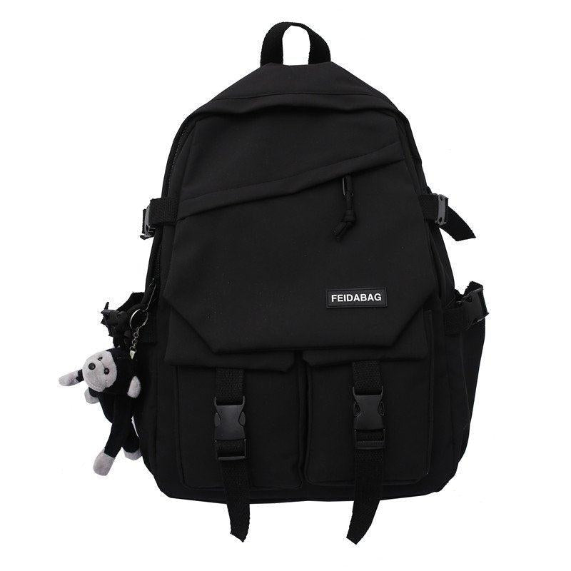 Versatile Large Capacity Nylon Backpack