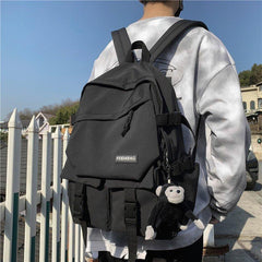Versatile Large Capacity Nylon Backpack