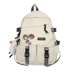Versatile Large Capacity Nylon Backpack
