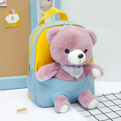 Kids Bear School Bag Ultralight Doll Bear Backpack