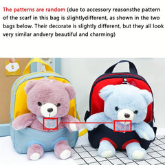 Kids Bear School Bag Ultralight Doll Bear Backpack