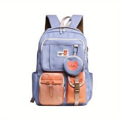 Large Capacity Student Backpack Anti Splash Fabric