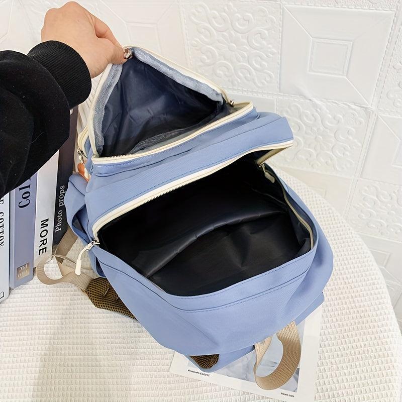 Large Capacity Student Backpack Anti Splash Fabric