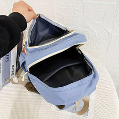 Large Capacity Student Backpack Anti Splash Fabric