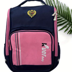Causal Contrast Children's Backpack Adjustable Straps Boys And Girls Backpack