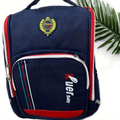 Causal Contrast Children's Backpack Adjustable Straps Boys And Girls Backpack