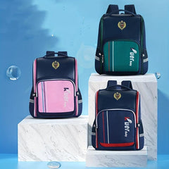 Causal Contrast Children's Backpack Adjustable Straps Boys And Girls Backpack