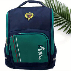 Causal Contrast Children's Backpack Adjustable Straps Boys And Girls Backpack