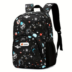 Kids Graffiti Backpack Large Capacity School Bag