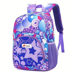 Kids Graffiti Backpack Large Capacity School Bag