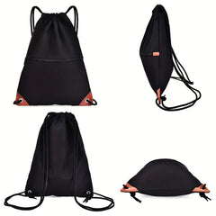 Water Resistant Drawstring Backpack for Gym Sport