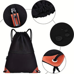 Water Resistant Drawstring Backpack for Gym Sport