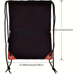 Water Resistant Drawstring Backpack for Gym Sport