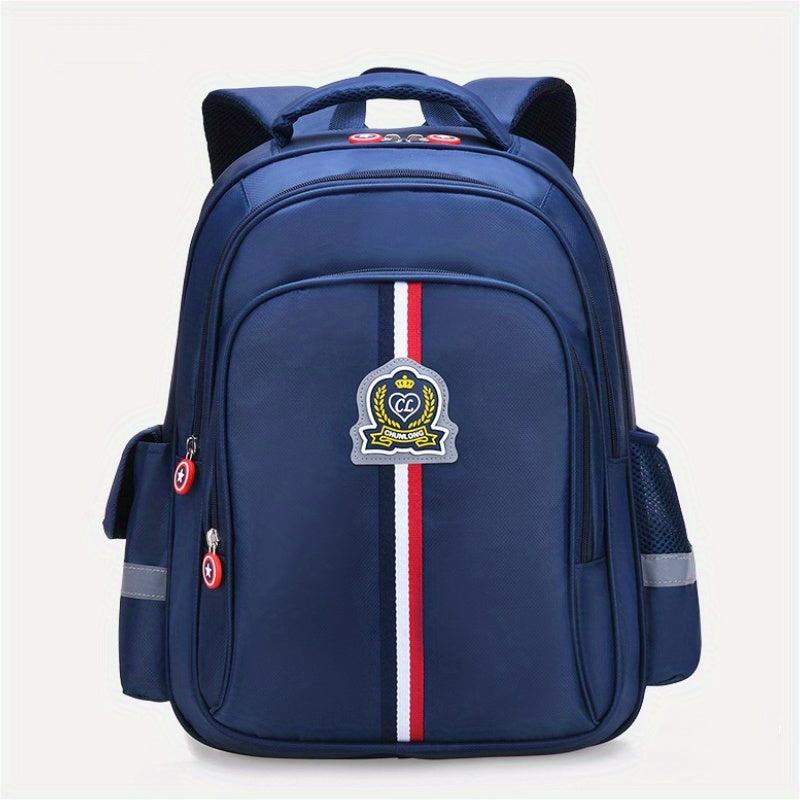 Large Capacity Student School Backpack with Reflective Strip
