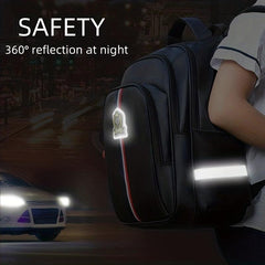 Large Capacity Student School Backpack with Reflective Strip
