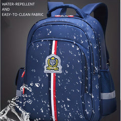 Large Capacity Student School Backpack with Reflective Strip