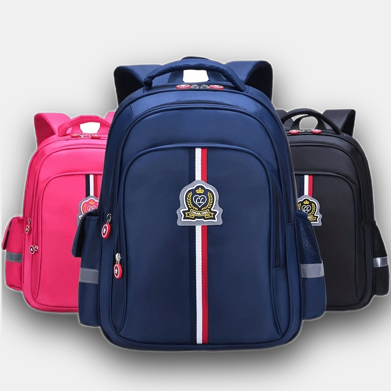 Large Capacity Student School Backpack with Reflective Strip