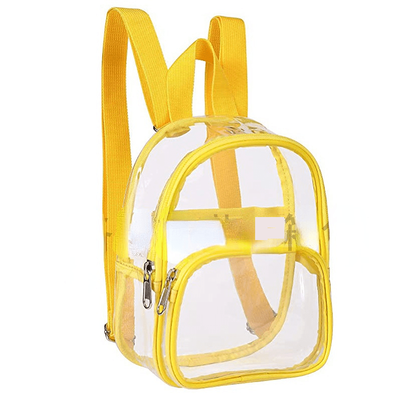 Waterproof Mini Travel Backpack PVC Transparent Bag