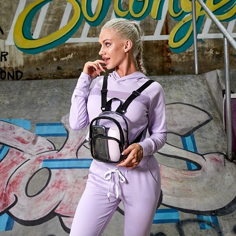 Waterproof Mini Travel Backpack PVC Transparent Bag
