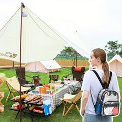 Waterproof Mini Travel Backpack PVC Transparent Bag