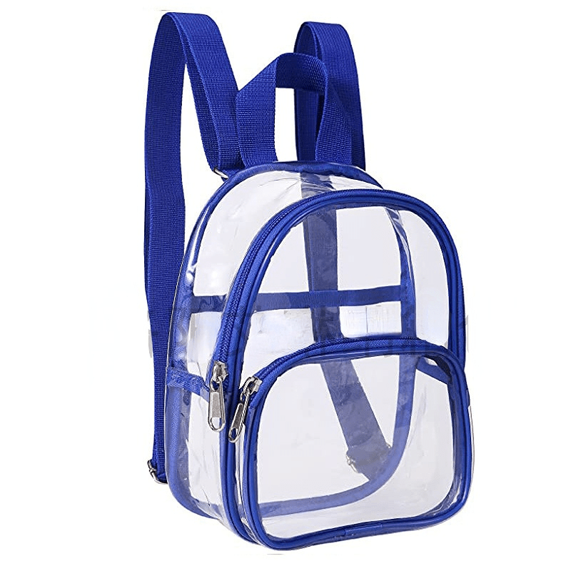 Waterproof Mini Travel Backpack PVC Transparent Bag