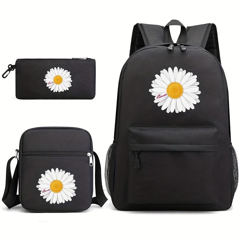 3pcs Outdoor Sports Travel Backpack Set Large Capacity Student Backpack