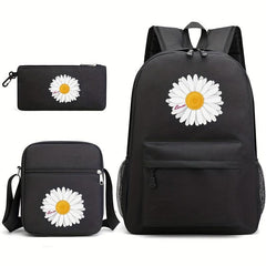 3pcs Outdoor Sports Travel Backpack Set Large Capacity Student Backpack