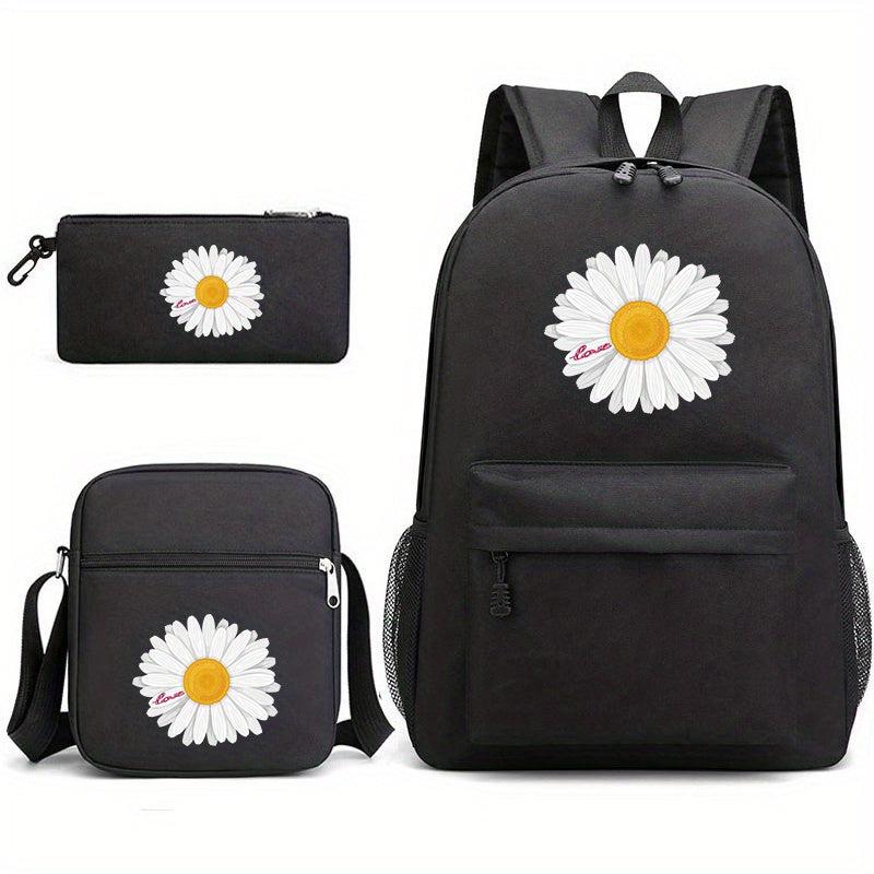 3pcs Outdoor Sports Travel Backpack Set Large Capacity Student Backpack