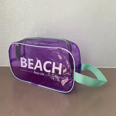 Transparent Waterproof Wash Bag Portable Travel Pvc Makeup Supplies Storage Bag