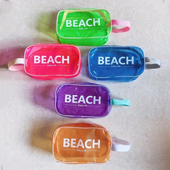 Transparent Waterproof Wash Bag Portable Travel Pvc Makeup Supplies Storage Bag