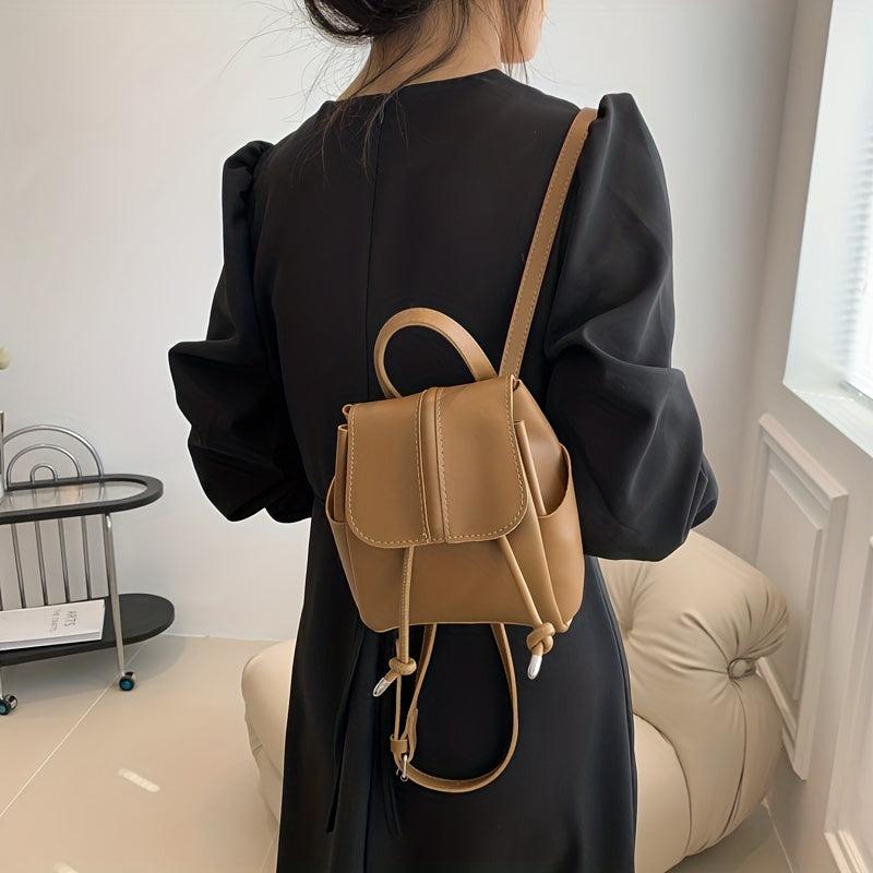 Casual Street Backpack Retro College Mini Backpack