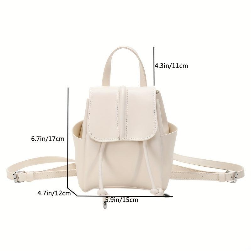 Casual Street Backpack Retro College Mini Backpack