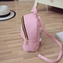 Versatile Women's PU Backpack with Adjustable Straps