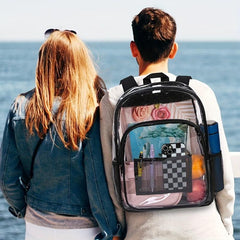 Clear Backpack Heavy Duty PVC Transparent Backpack