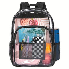 Clear Backpack Heavy Duty PVC Transparent Backpack