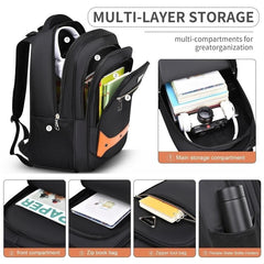 3pcs Backpack Set Laptop Crossbody Bag Large Capacity Travel Back