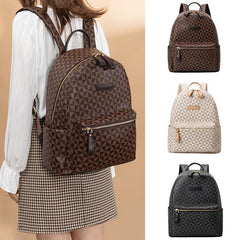 PU Leather Backpack Convertible Satchel Bag Travel Bag Handbag