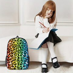 Colorful Mermaid Scale Backpack for Girls Boys Women Men