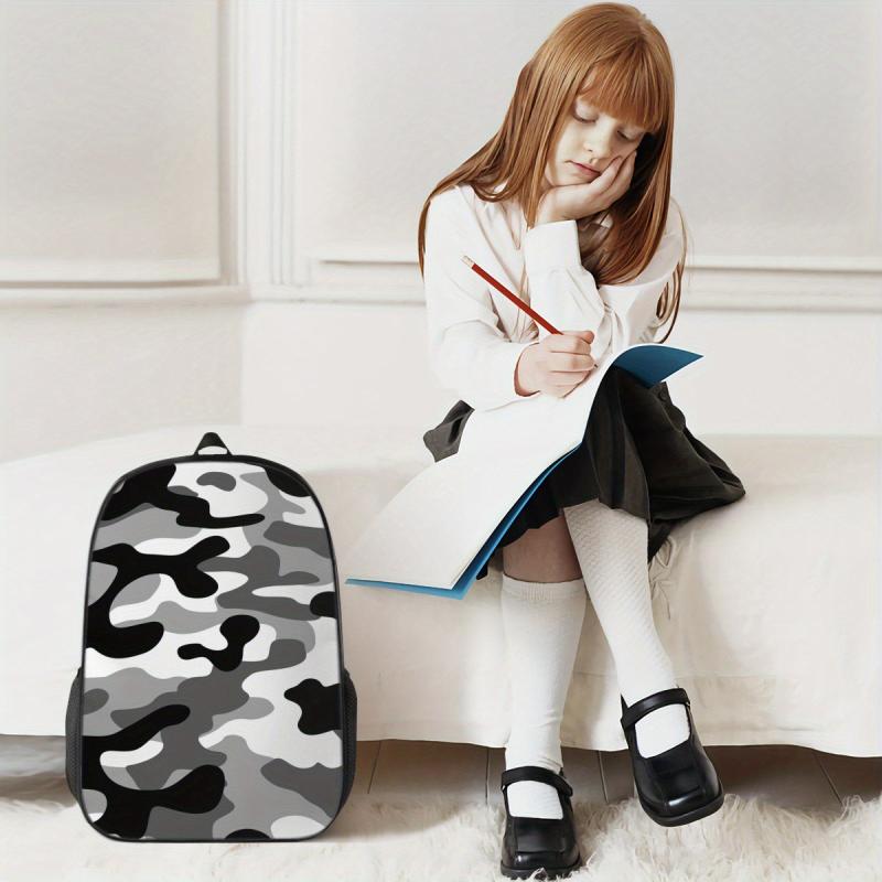 Colorful Mermaid Scale Backpack for Girls Boys Women Men