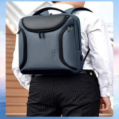 Business Casual Backpack USB Charging Water Resistant Computer Bag