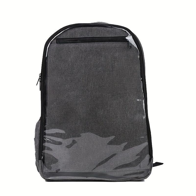 Large Capacity Oxford Cloth PVC School Bag Waterproof Backpack