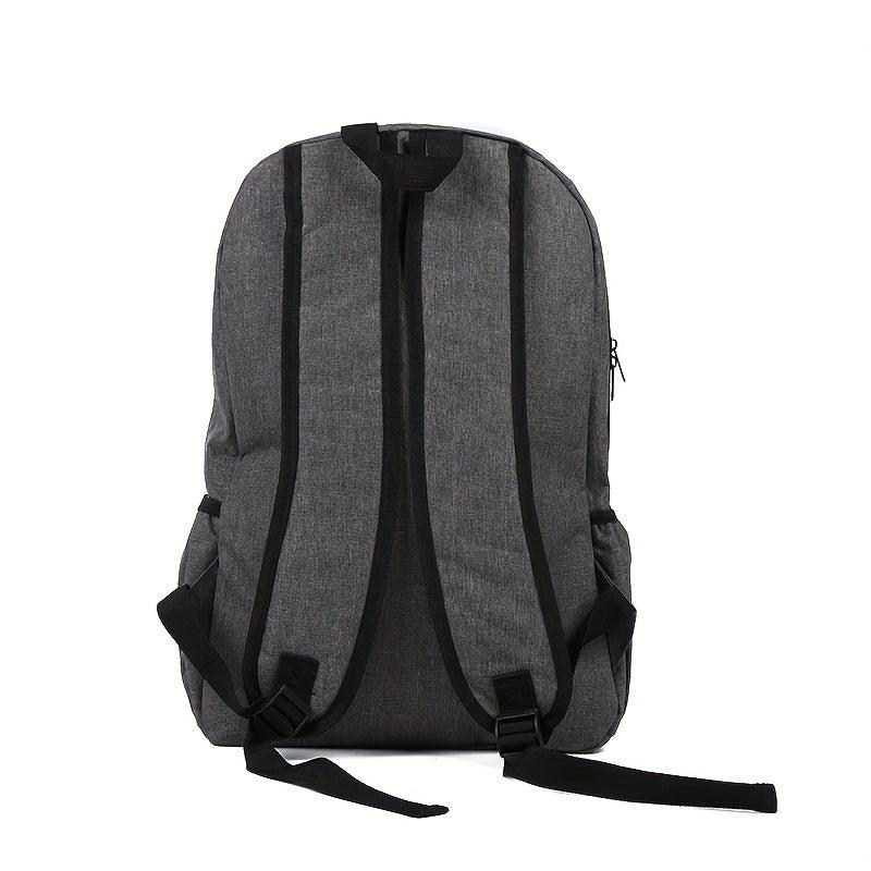 Large Capacity Oxford Cloth PVC School Bag Waterproof Backpack
