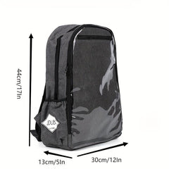 Large Capacity Oxford Cloth PVC School Bag Waterproof Backpack