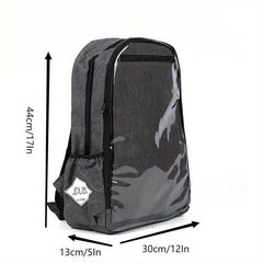 Large Capacity Oxford Cloth PVC School Bag Waterproof Backpack