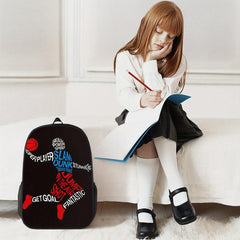 18 Cm Graphic Print Bookbags Lightweight Schoolbags - Assorted Colors & Designs