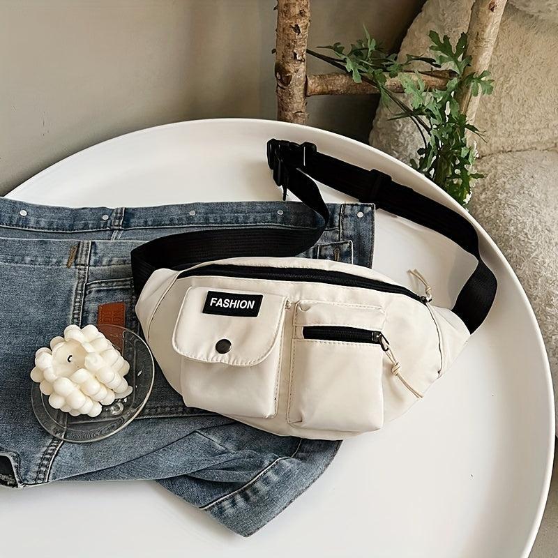 Letter Pattern Chest Bag for Women